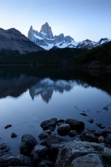 Cerro Fitz Roy (desde laguna Capri), El Chaltén, Santa Cruz, Argentina